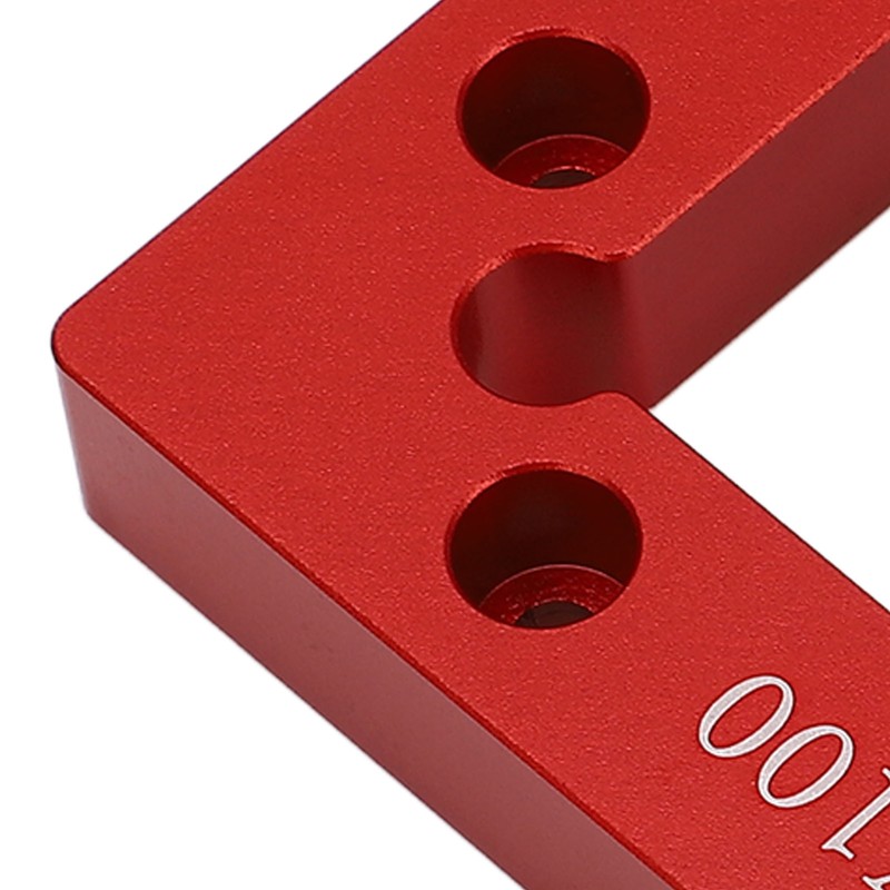 90 Degree Positioning Square 100x100mm Right Angle Clamp Aluminum Alloy