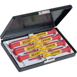 KNIPEX PRO WITTRON VDE 1000V Insulated 7 Pc Set: 4 Slot 2 Phillips