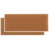 SB300 Solderable PC BreadBoard Two-Pack, 1 Sided PCB, Matches 300