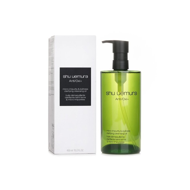 Shu Uemura Anti/Oxy+ Micro-Impurity & Dunner's Clarifying Cleansing Oil 450ml
