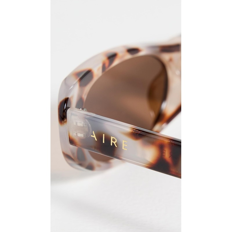 AIRE Women's Avior Sunglasses, Cookie Tort, Brown, One Size