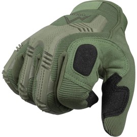 Full Finger All-Round Gloves for Sports and Outdoor Use Olive Size XL