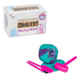 Platinum Series Diamond Digging Kit for Kids - Bundle with 3 GS Diamond Excavation Mining Kits Including Mystery Gemstones, Crystals, and Tools for Kids, Boys, Girls | STEM Digging Toy Set