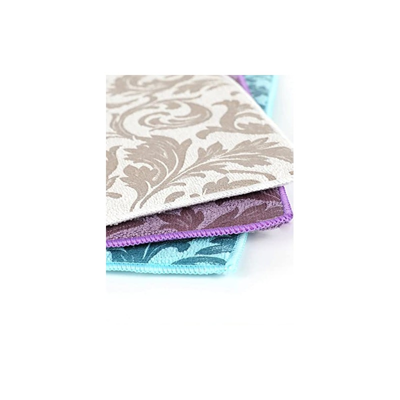 NORMAK Large Size, Stylish Damask Pattern, Water Absorbent, Quick Drying,