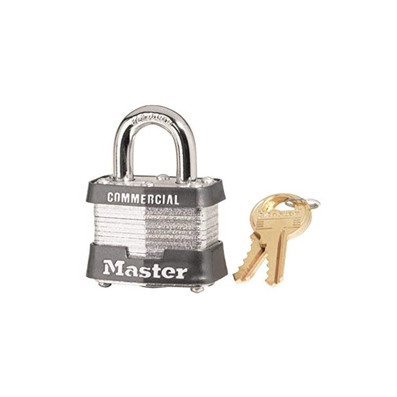 Master Lock #3KA-3210 1-1/2"MAX Secur Padlock