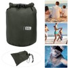 MUNEFE Outdoor Foldable Waterproof Barrel Dry Bag, Outdoor Floating Dry