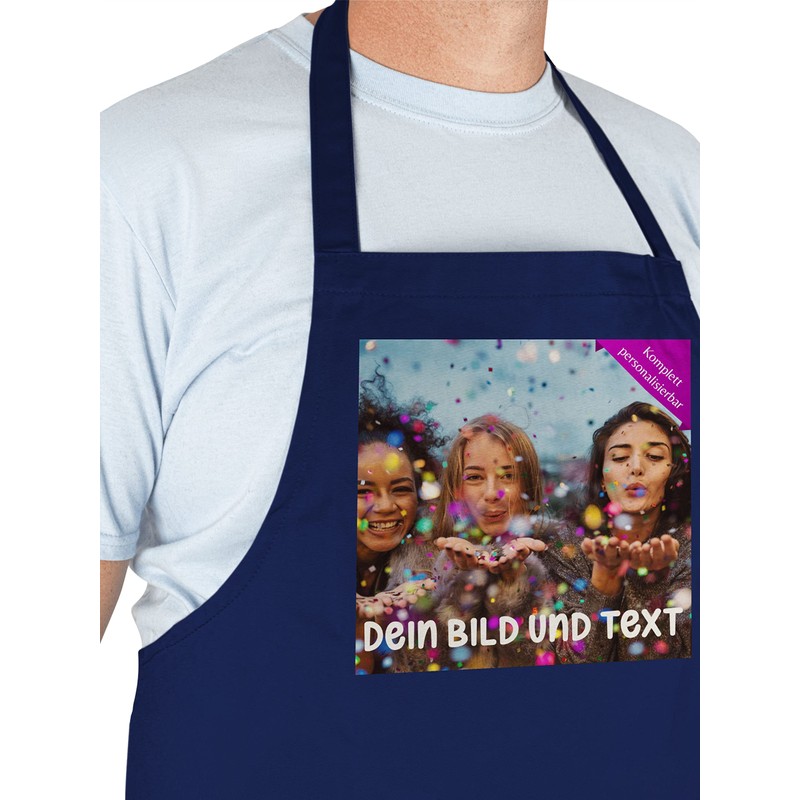 Geschenk mit Namen personalisiert by Shirtracer - Apron - Photo