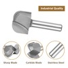 SpeTool 1/4" Shank Bowl & Tray Router Bit 3/4 Cutting