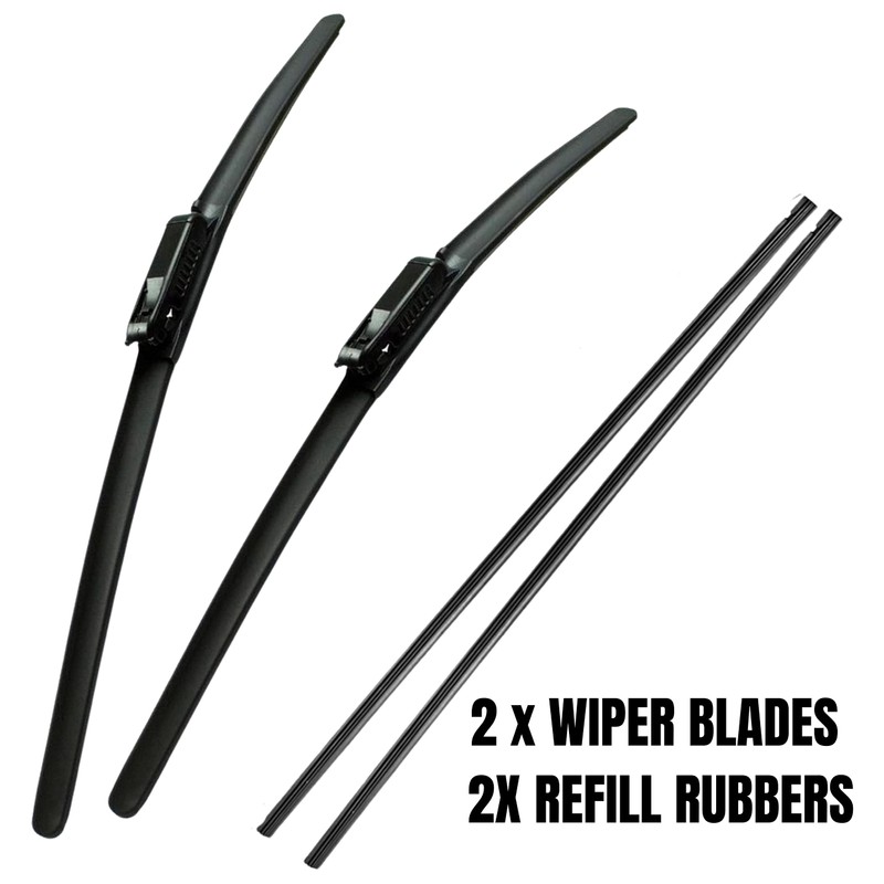 Fits Vauxhall Vivaro 2019-onwards All Season Wiper Blades With Extra