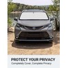 Parasol plegable para parabrisas delantero, ajuste personalizado, para Toyota Sienna