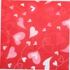 Alipis Heart Tablecloth 2pcs Valentines Day Tablecloth or Heart-Shaped Proposal