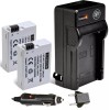 BM LPE8 2X Batteries & Charger For Canon EOS Rebel