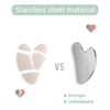 Gua Sha, Premium Stainless Steel Gua Sha Stone, Guasha for