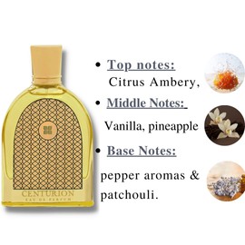 INTENSE OUD Centurion EDP - 100ml(3.4 oz) |Oriental Perfume| Citrus Ambery, vanilla, pineapple,pepper aromas & patchouli.