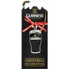 Guinness Metal Christmas Decoration - Pint
