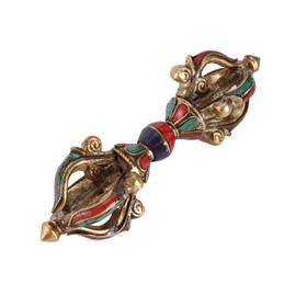 Tibetan Vajra Dorge, Phurba Pestle, Handmade Five Strands Of Pestle Demon Pestle Vintage Buddhism Religious Supplies