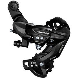 Shimano Tourney TY300 6/7-Speed Rear Derailleur with Dropout Claw Hanger