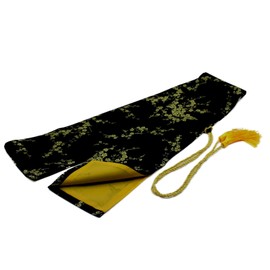 JomMart HB0462 Katana Bag, Black Base, Plum Blossom, Medium, 43.3 inches (110 cm), Storage and Storage of Japanese Swords, Imitation Swords, Bamboo Swords, Cosplay