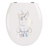 Unicorn Love Toilet Lid Sticker