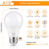 Maylaywood A19 LED Light Bulbs, 60 Watt Equivalent LED Bulbs,