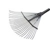 Bully Tools Heavy Duty Metal Leaf Rake - 24 High