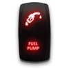 Fuel Pump - Red - Laser Etched 5-Pin Double Pole