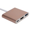 USB C Adpater 3.1 3 in 1 Hub Converter Dock