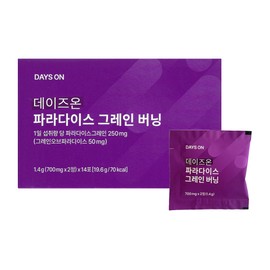 Days On Paradise Grain Burning 28 tablets 1 box / 데이즈온 파라다이스 그레인 버닝 28정 1박스