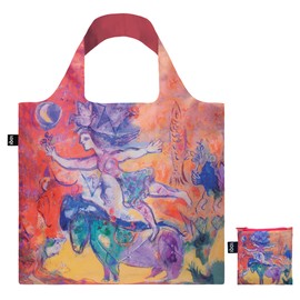 LOQI Rookie Eco Bag Shagirl Circus Recycled Folding Stylish