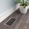 Imperial RG3378 4 x 10-Inch Geneva Decorative Floor Register, 4x10