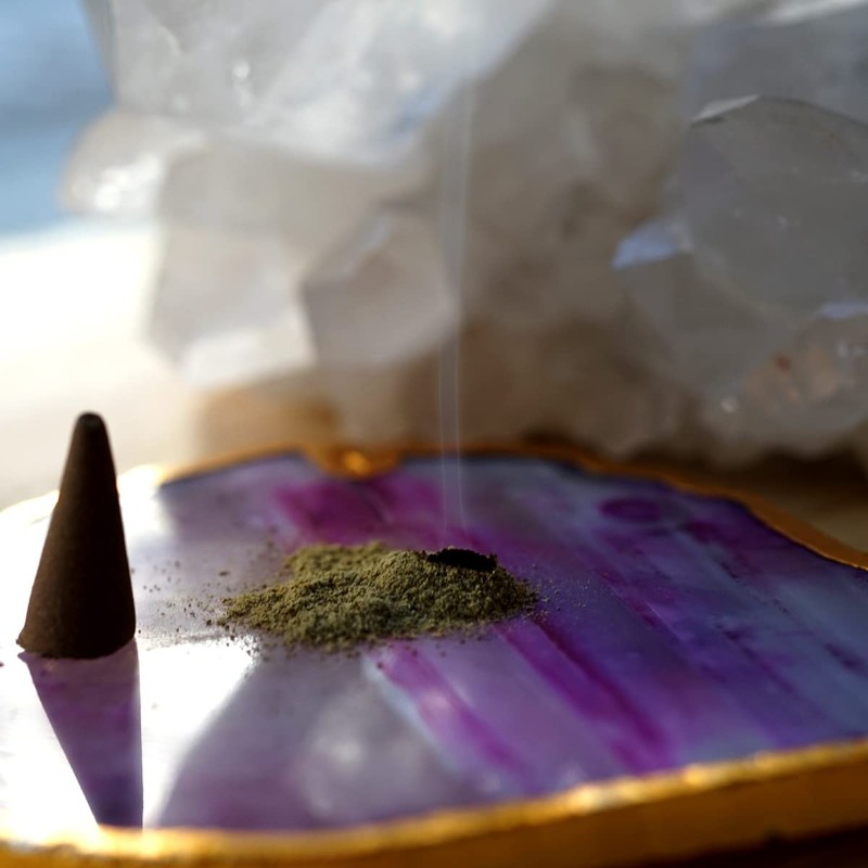 LUCAS White Sage Cleaning Powder Incense (White Sage [Powdered Incense])