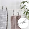 DOITOOL 6PCS Stainless Steel Laundry Clothes Pins, Heavy Duty Clothespins