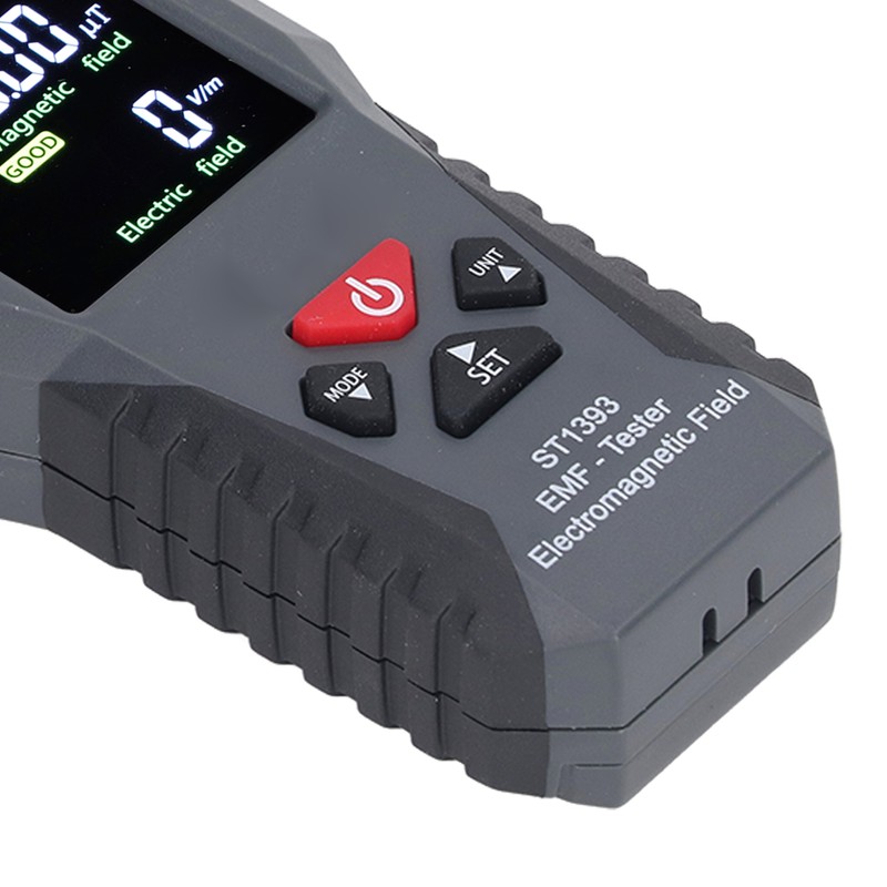 EMF Meter Handheld Electromagnetic Field Radiation Detector Digital LCD Portable