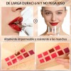 10 Pcs Brillos Labiales Mixed Impermeables Larga Duracion