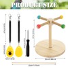Cunno 3 Pcs Bird Training Stand Kit, Parrot Training Clicker