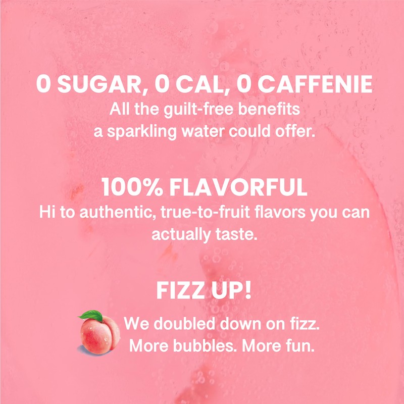 CHI FOREST White Peach Sparkling Water (11.16 oz* 24)