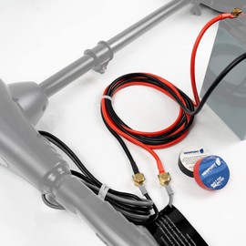 Newport 10ft Trolling Motor Battery Cable Extension Kit – 8AWG Marine-Grade Wire – Includes Connectors, Terminals & Heat Shrink – Compatible with All Newport Motors