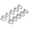 10pcs M4 Screw Pin Anchor Shackle 304 Stainless Steel Heavy