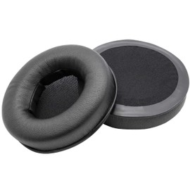 vhbw Replacement Ear Pads 8.7 cm Compatible with Razer Kraken, Kraken Pro Headphones Headset, Black