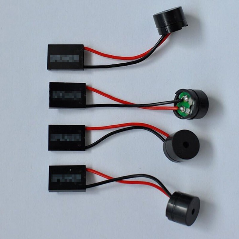 Black Computer Motherboard PC Buzzer Beep Speaker BIOS Interanal Alarm