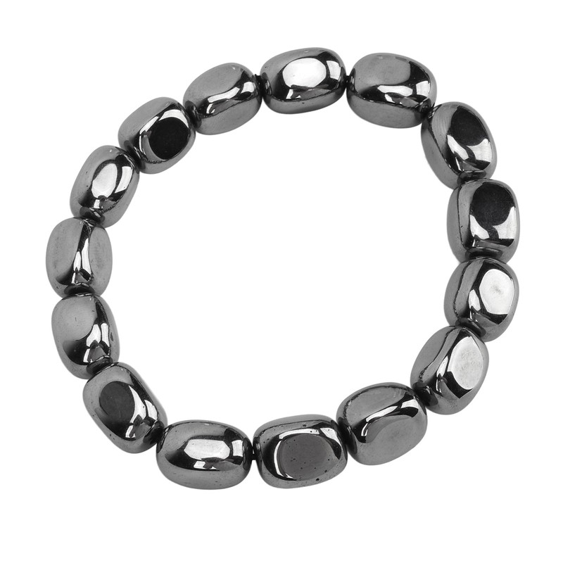 Terahertz Bracelet Adjustable Versatile Stylish Energy Stone Bracelet for Men