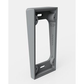 Hidden River Lab Premium 5.5° Angle Wedge Spacer for Battery Doorbell (5F97F2) - Siding Incline Compensator — Not for Battery Pro/Plus, 3/4 — Black