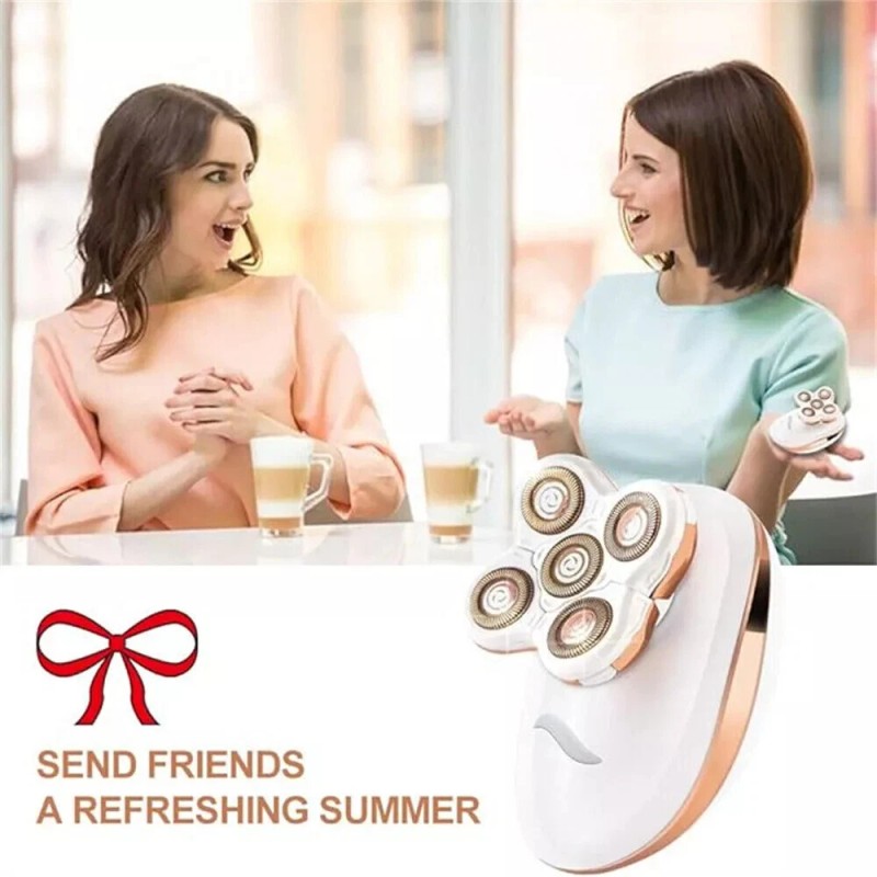 5 IN 1 Electric Wet & Dry Painless Rechargeable Lady