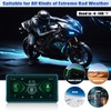CAMECHO 6 Inch Wireless Motorcycle Carplay Android Car, IP68 Waterproof