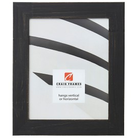 Craig Frames Jasper Picture Frame, 20 x 24 Inch, Country Charcoal Black