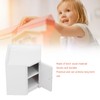 1:12 Dollhouse Corner Cabinet Decorative Robust Exquisite Craftsmanship Simulated Mini