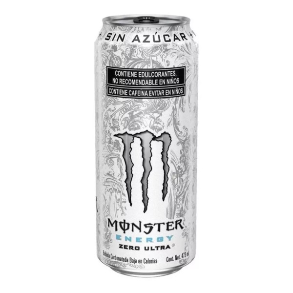 Monster Bebida Energizante Monster Zero Ultra 473 Ml