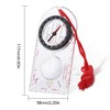Tadipri Outdoor Compass for Hiking with Adjustable Tilt for Expedition