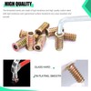 Twidec/27PCS 5/16"-18 Threaded Inserts for Wood Furniture Screw-in Nut Wood