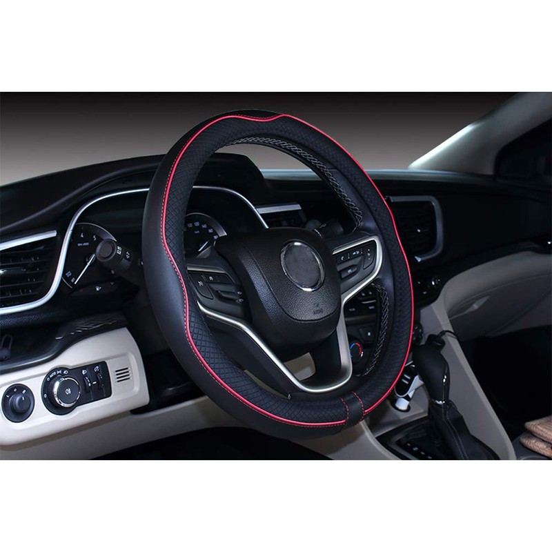 Mayco Bell Large Size Steering Wheel Cover Anti-Slip,Safety,Soft,Breathable,Durable,Full Surround,Comfortable Grip